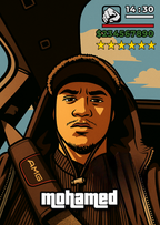 Affiche photo personnalisé style GTA San Andreas