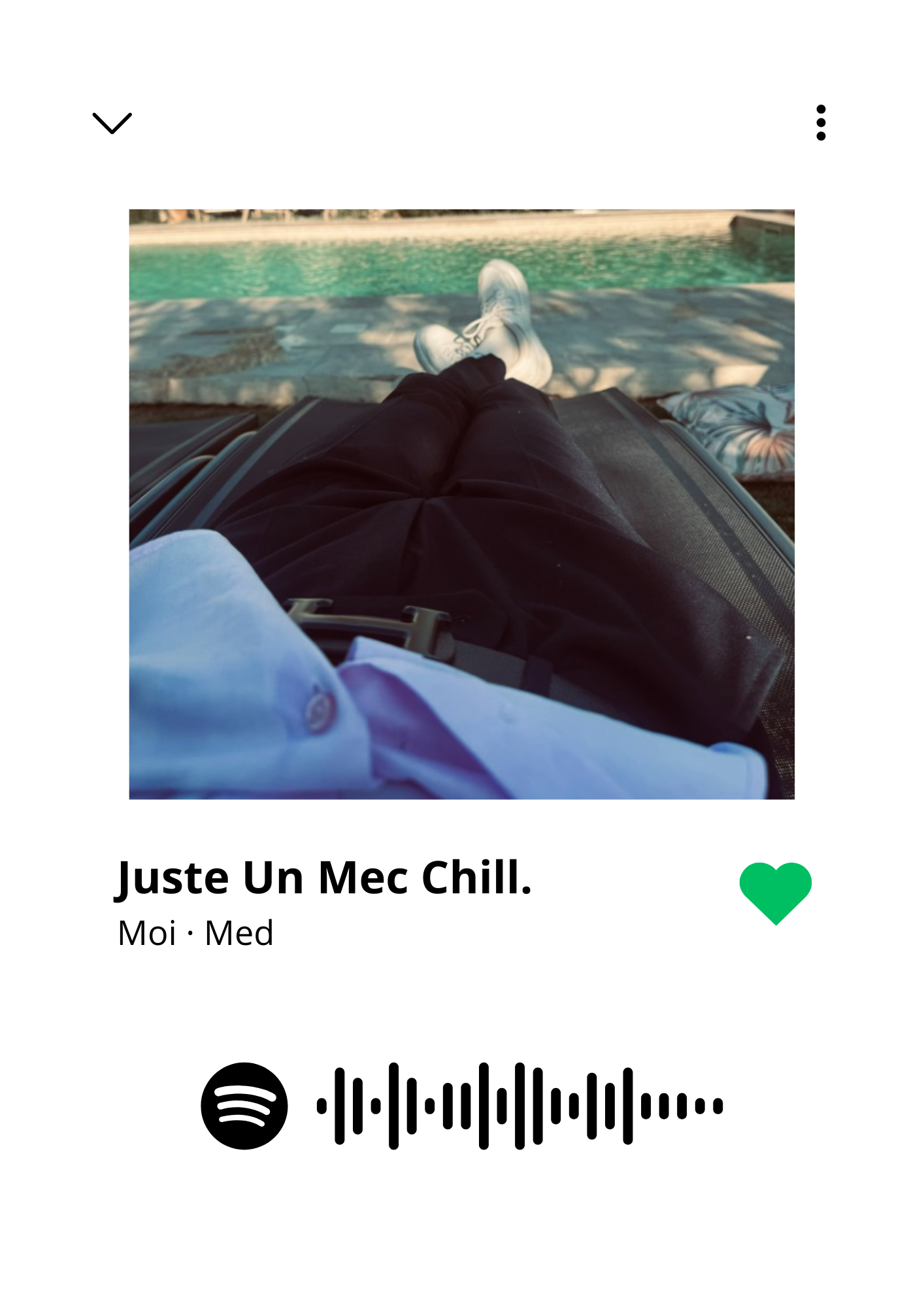 Affiche musicale personnalisée et cadre photo décoration intérieur design épuré