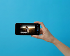 Affiche numérique personnalisable style interface Netflix avec photo, idée cadeau original décoration murale.