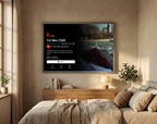 Cadre photo personnalisé style interface Netflix avec photo, idée cadeau original décoration murale.