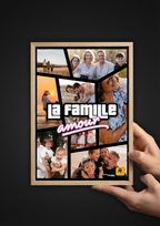Cadre photo personnalisé avec photos style GTA idée de cadeau